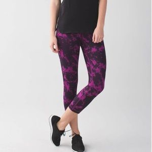 Lululemon Wunder Under 21” crop leggings